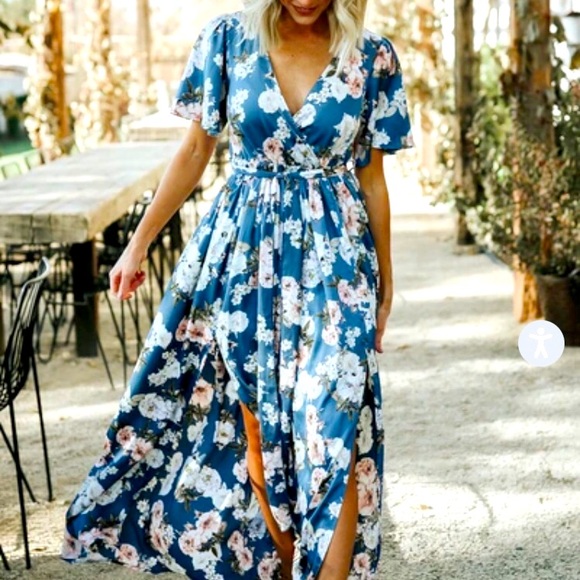 Baltic Born | Dresses | Pink Floral Baltic Born Maxi Dresses | Poshmark
